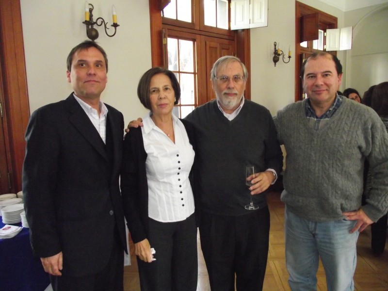 Martin Meister, Patricia Klapp, Máximo Bosch y Eduardo Contreras