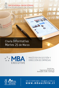 Charla Informativa MBA U de Chile