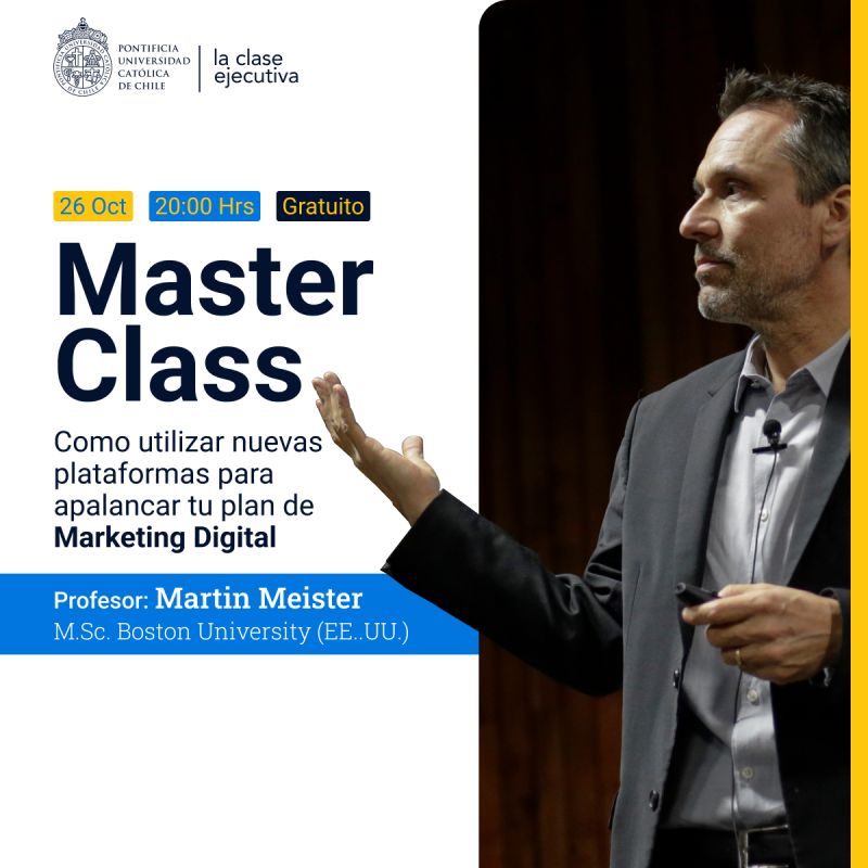 Master Class Marketing Digital Martin Meister